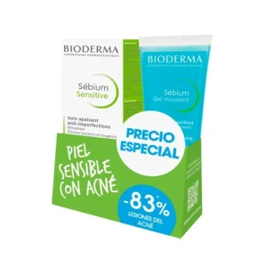 BIDERMA PACK SÉBIUM SENSITIVE 30 ML + SÉBIUM GEL MOUSSANT 100 ML