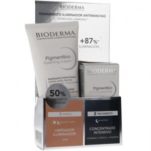 BIODERMA PIGMENTBIO PACK: GEL LIMPIADOR ILUMINADOR, 200 ML + C-CONCENTRATE INTENSIVO NOCHE, 15 ML