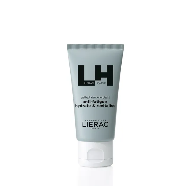 LIERAC HOMME GEL HIDRATANTE ENERGIZANTE, 50 ML.