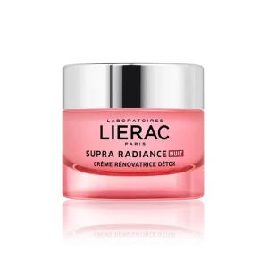 LIERAC SUPRA RADIANCE CREMA RENOVADORA DETOX NOCHE, 50 ML.