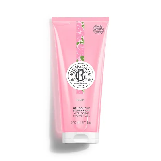 ROGER & GALLET: GEL DE DUCHA BIENESTAR ROSE, 200 ML.