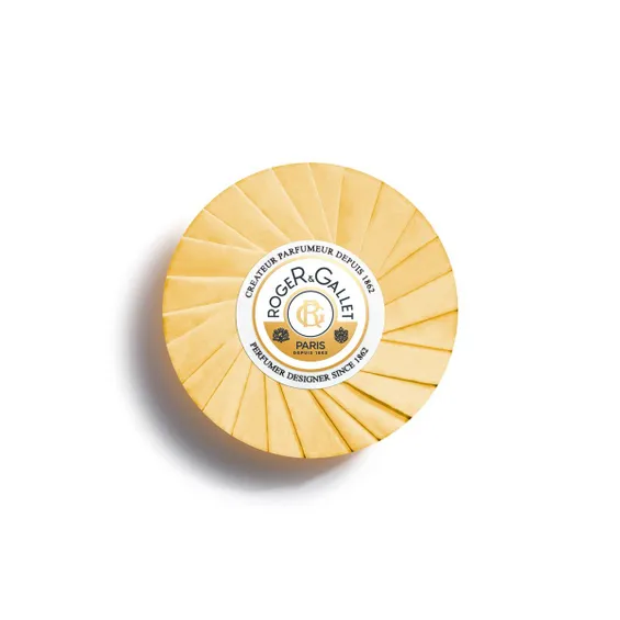 ROGER & GALLET: JABÓN REDONDO BIENESTAR BOIS O´RANGE, 100 G.