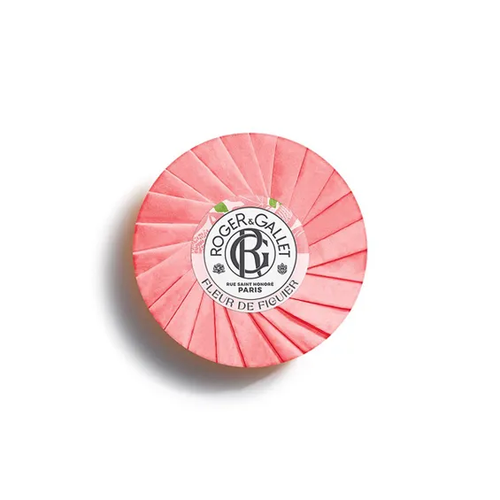 ROGER & GALLET: JABÓN REDONDO BIENESTAR FLEUR DE FIGUIER, 100 G.