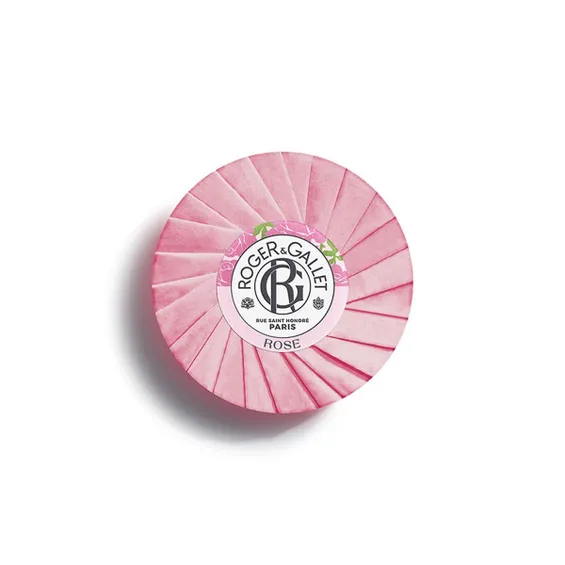 ROGER & GALLET: JABÓN REDONDO BIENESTAR ROSE, 100 G.