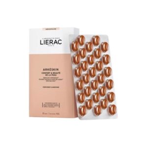 LIERAC ARKÉSKIN SUPLEMENTO ALIMENTICIO CONFORT Y BELLEZA DE LA PIEL, 60 CÁPSULAS.